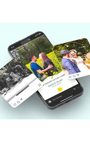 Branding et identité visuelle pour les supports de parcours clients d'une photographe de mariage